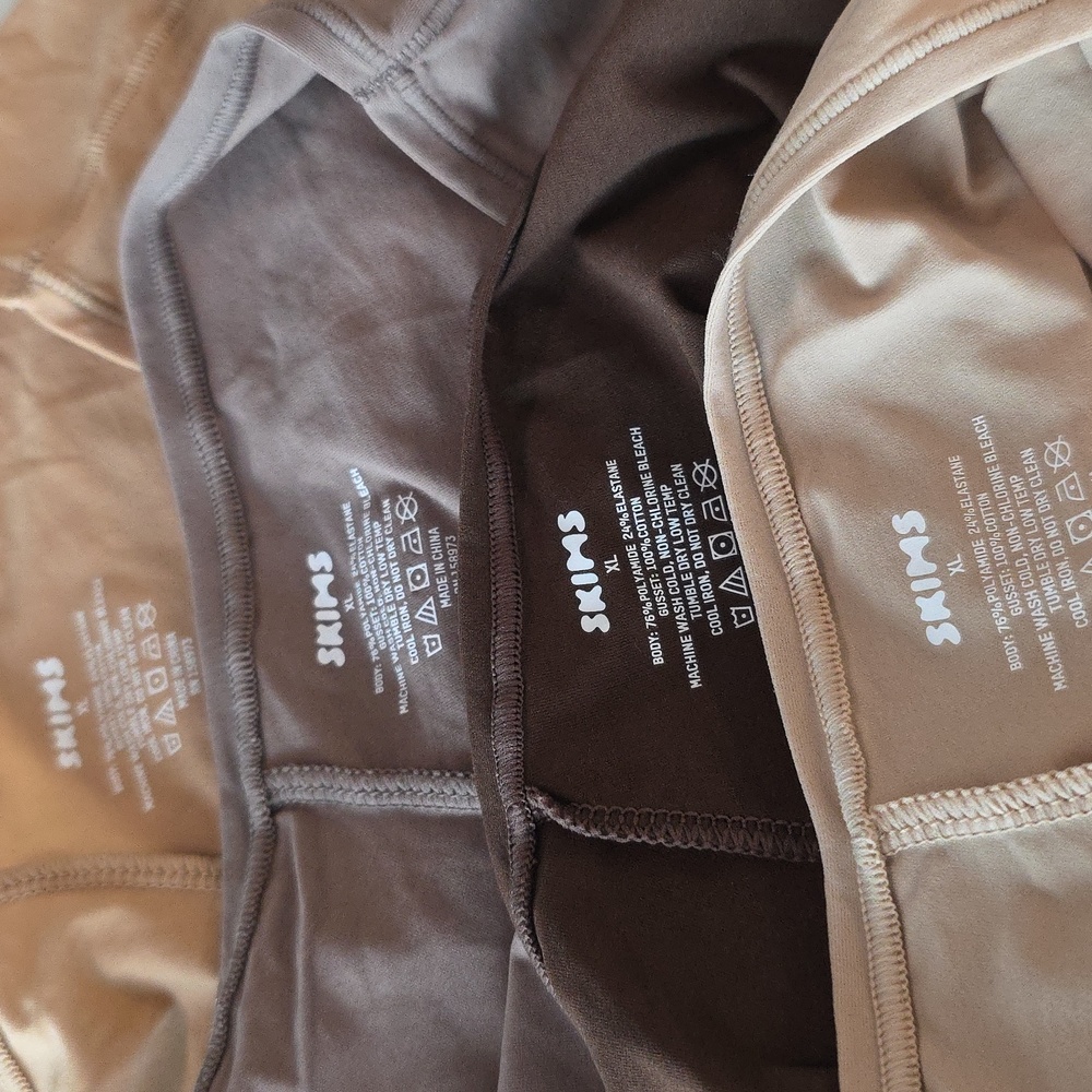 4pcs NWOT SKIMS FITS EVERYBODY HIPSTER/XL/ MICA, COCOA, UMBER, SIENNA - Picture 7 of 8